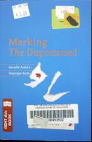 Marking the Dispossessed Cover