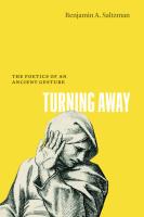 yellow book cover with a print of a person turning away