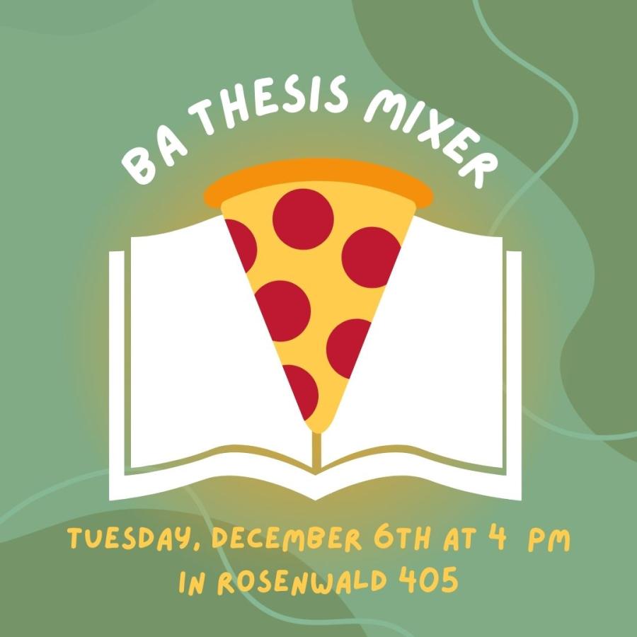 BA Thesis mixer poster